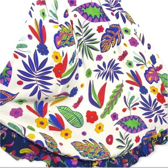 CELiAB Cereza Wrap Dress Tropical - Picture 11 of 12